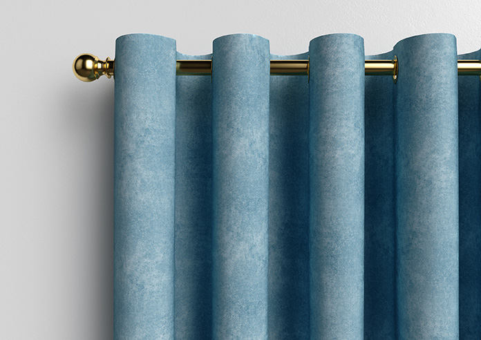Florence Faux Suede, Cloud Blue - Made to Measure Curtains - Image 13